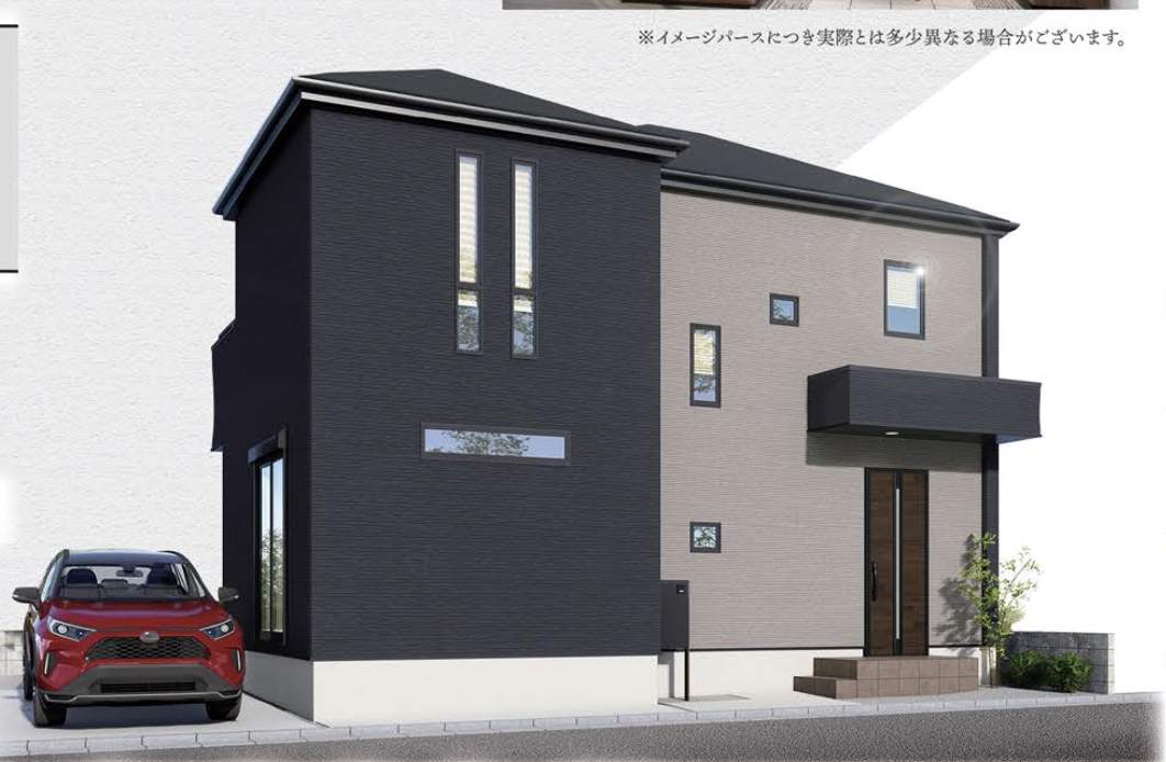 外観、タクトホーム さいたま市南区松本4丁目 新築戸建 仲介手数料無料