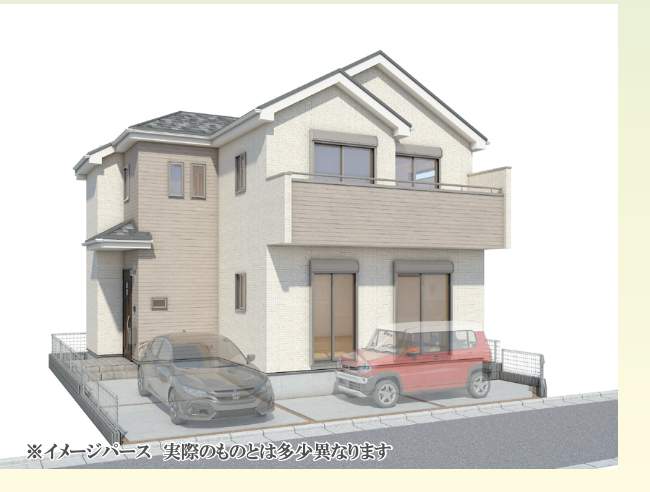 外観、飯田産業 さいたま市西区大字西遊馬 新築戸建 仲介手数料無料