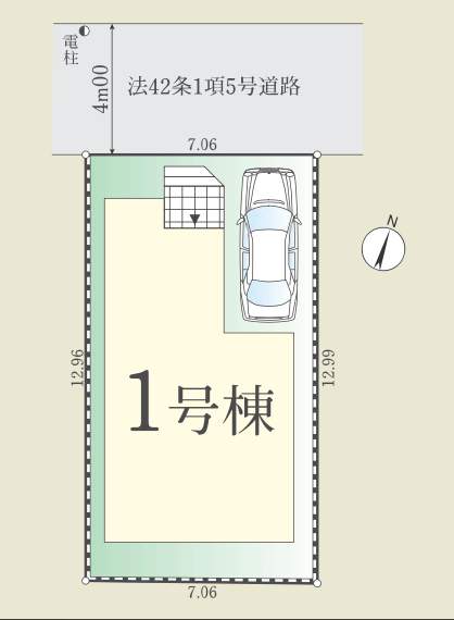 配置図、旭ハウジング さいたま市南区四谷1丁目 新築戸建 仲介手数料無料
