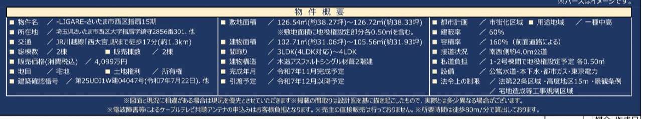 ケイアイスター不動産 さいたま市西区大字指扇 新築戸建 仲介手数料無料