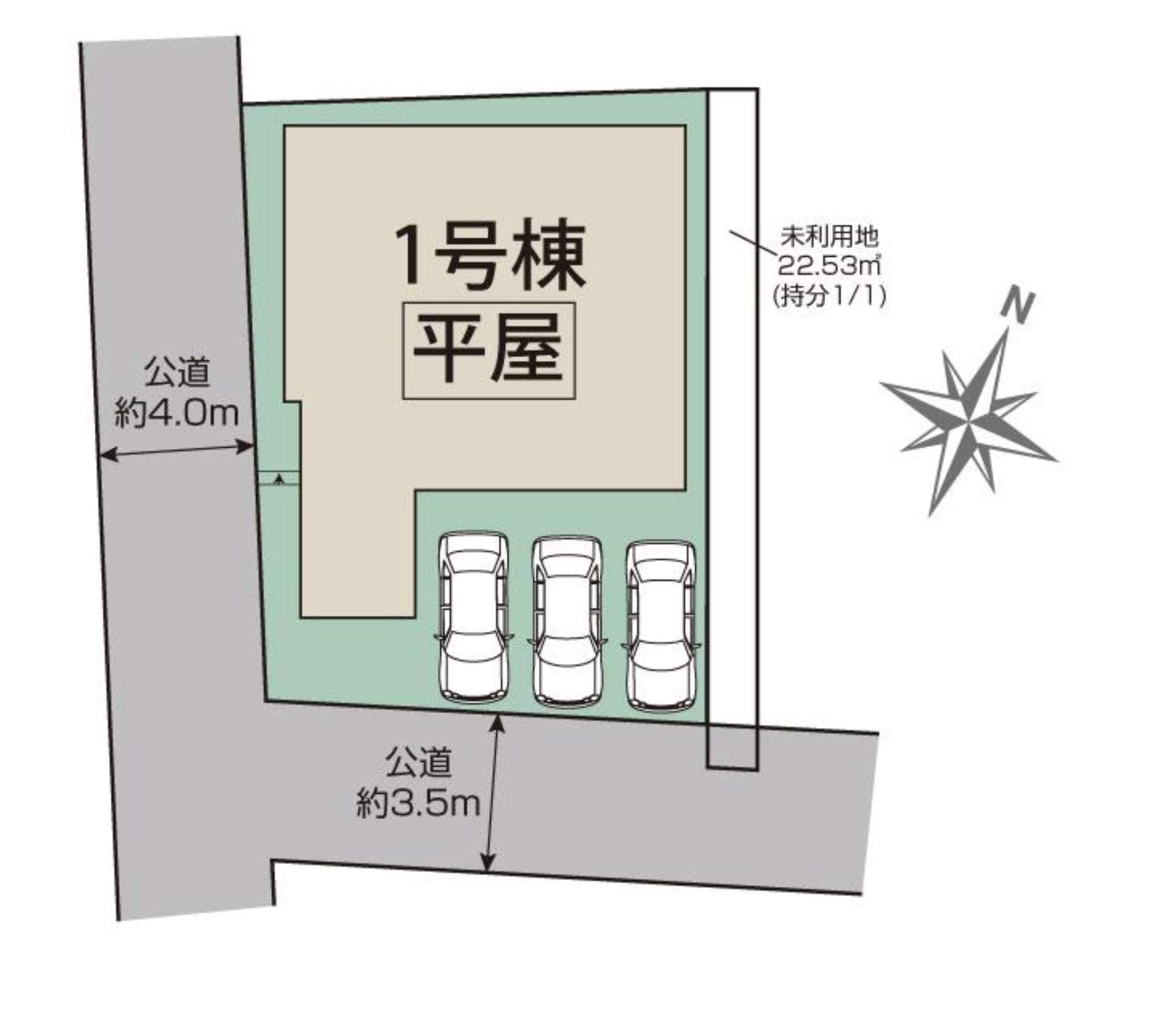 配置図、東栄住宅 さいたま市見沼区大字笹丸 新築戸建 仲介手数料無料