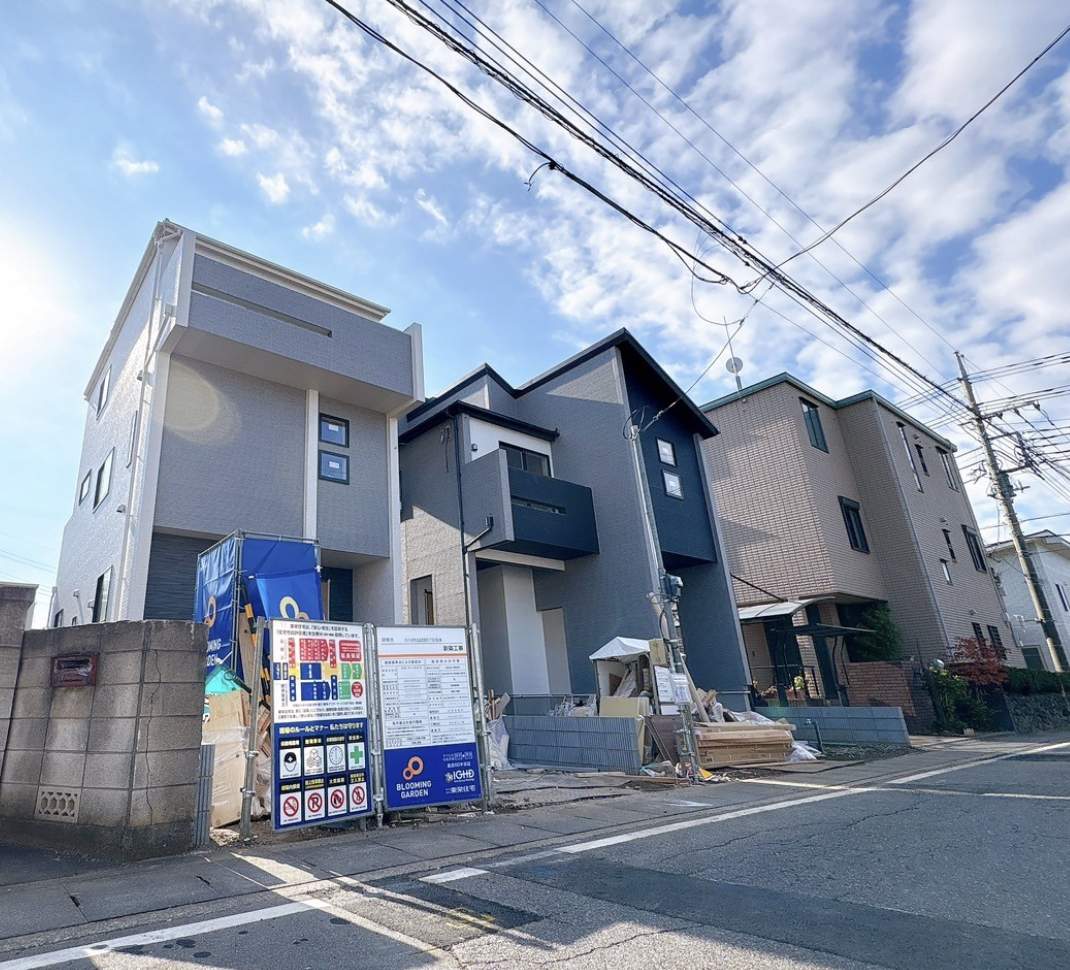 外観、東栄住宅 さいたま市北区宮原町1丁目 新築戸建 仲介手数料無料