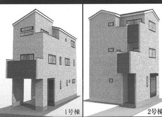 外観、ホーク・ワン　さいたま市緑区太田窪３丁目 新築戸建 仲介手数料無料 