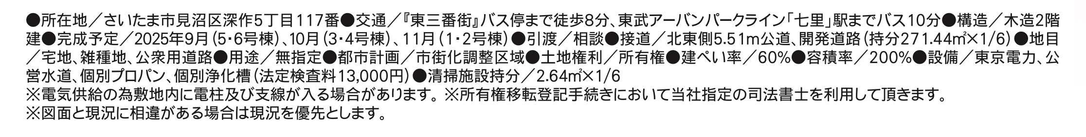 タクトホーム さいたま市見沼区深作5丁目 新築戸建 仲介手数料無料