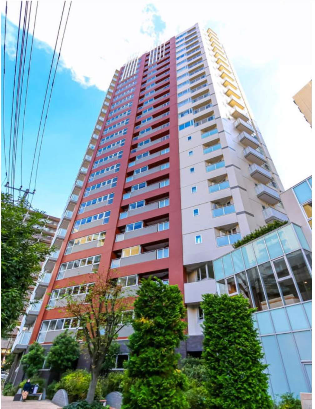 外観、THE OMIYA TOWERS中古マンション 仲介手数料無料