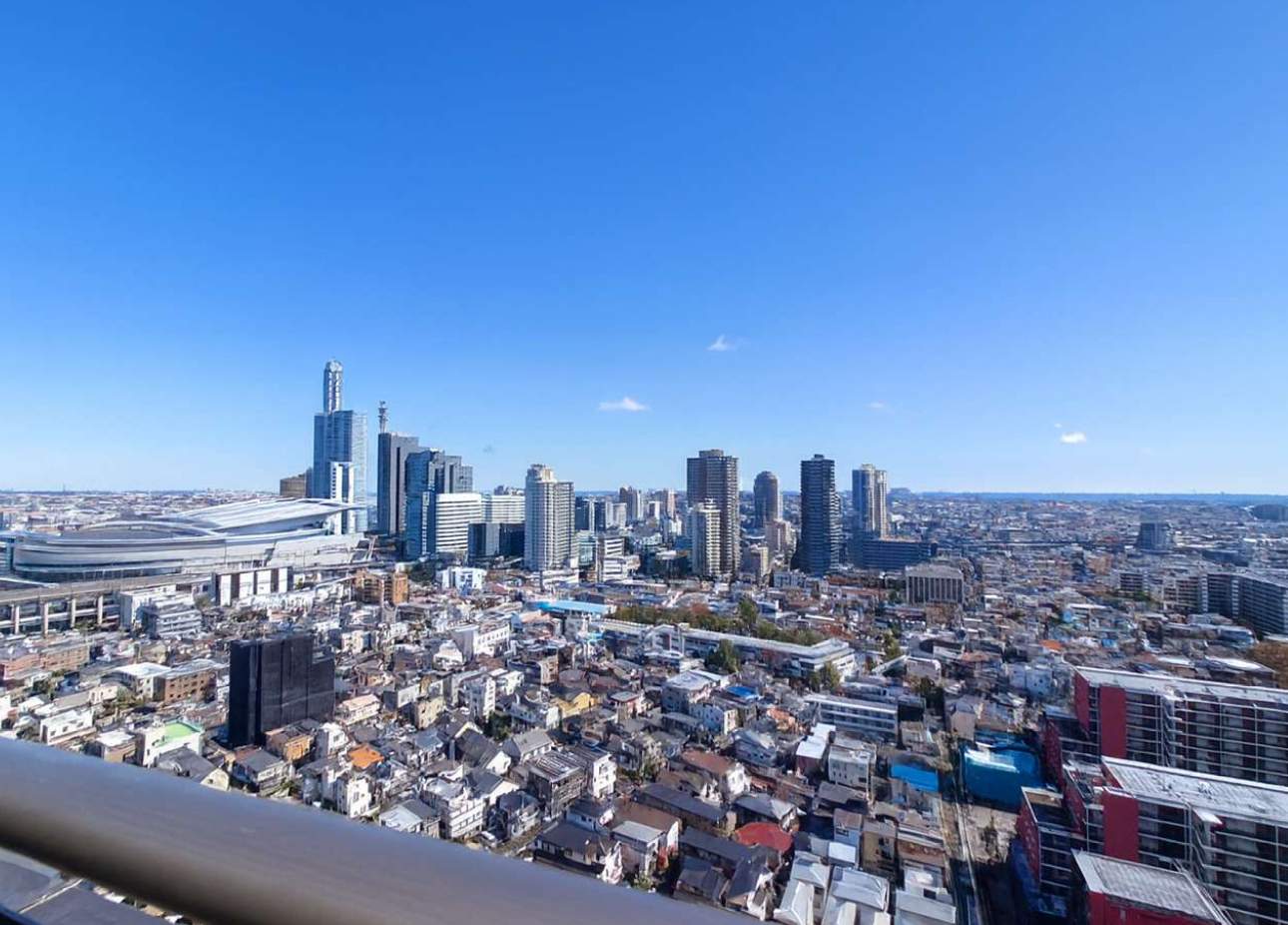 バルコニー眺望、パークシティ大宮セントラルタワー中古マンション 仲介手数料無料