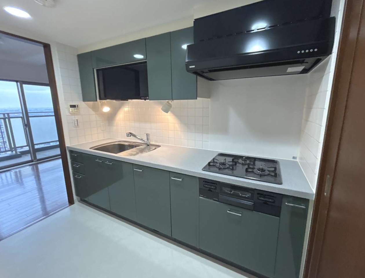 キッチン、パークシティ大宮セントラルタワー中古マンション 仲介手数料無料