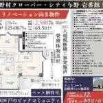 コープ野村クローバー・シティ与野 壱番館中古マンション  仲介手数料無料 更に祝金最大20万円キャッシュバック付  さいたま市中央区鈴谷７丁目 中古マンション