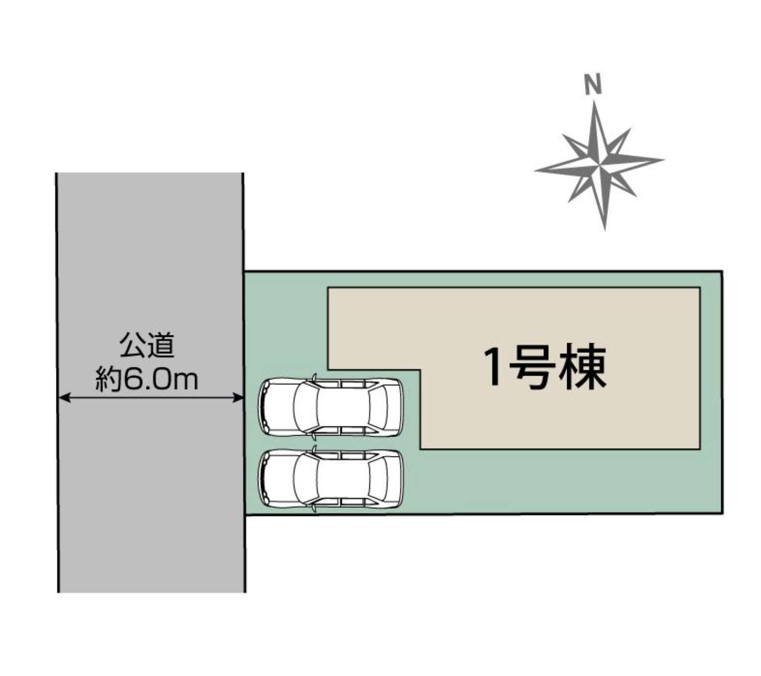 配置図、東栄住宅　川口市赤井４丁目 新築戸建 仲介手数料無料