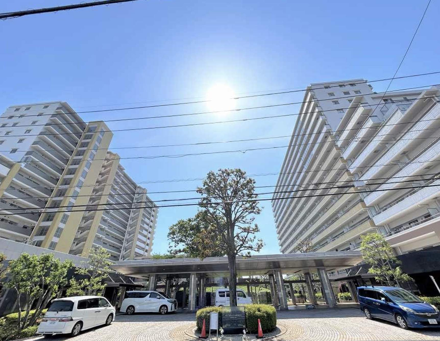外観、 キララガーデンガーデンコート 仲介手数料無料 中古マンション