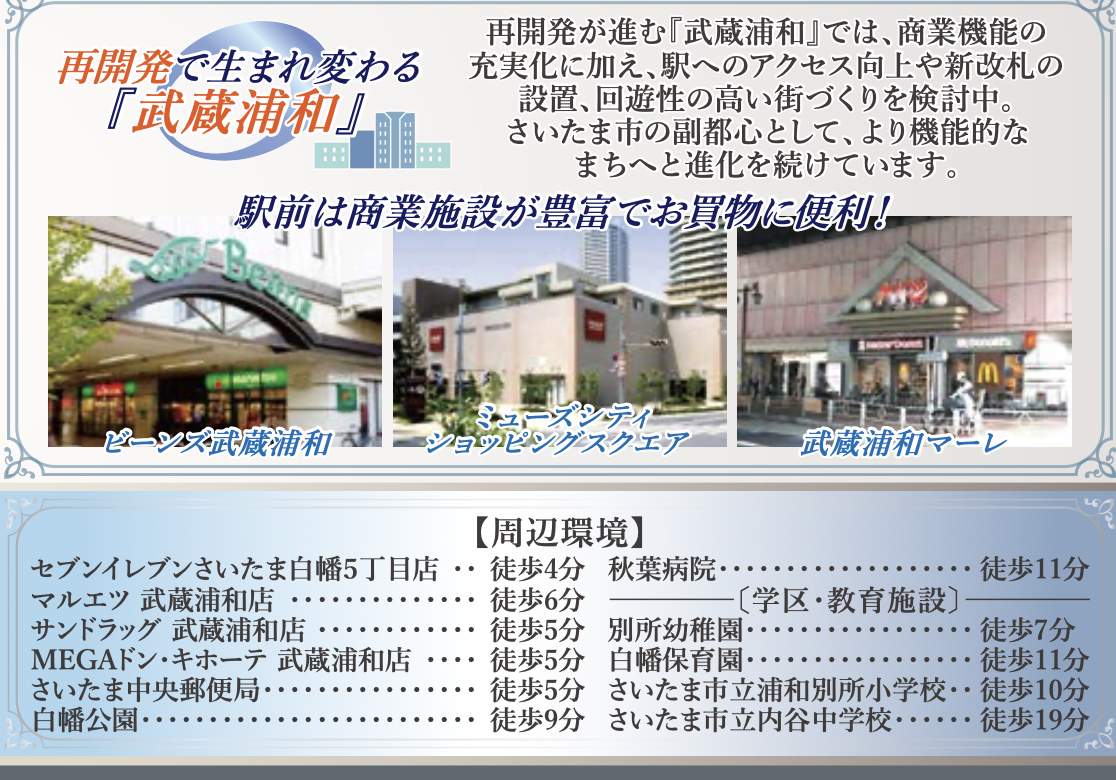 レーベンハイム武蔵浦和ウィヴ 仲介手数料無料 中古マンション