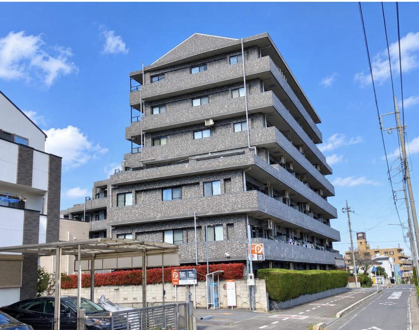 外観、ライオンズステージ浦和 仲介手数料無料 中古マンション