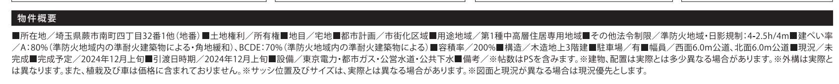 外観、サンウエストホーム　蕨市南町４丁目 新築戸建 仲介手数料無料 