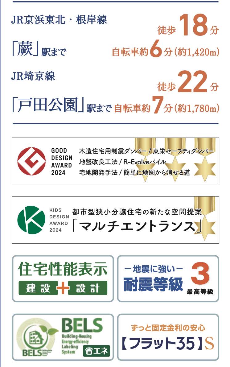 東栄住宅 蕨市中央7丁目 新築戸建 仲介手数料無料