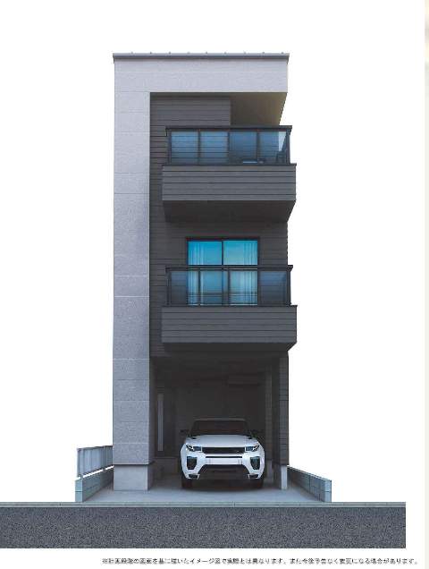 外観、メルディア 蕨市南町3丁目 新築戸建 仲介手数料無料